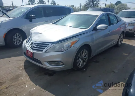 2014 Hyundai Azera из США, поврежденный, VIN KMHFG4JGXEA386075
